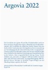 Historische Gesellschaft des Kantons Aargau - Argovia 2022