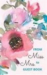 Pick Me Read Me Press - From Miss to Mrs - bridal shower guest book for advice and well wishes with gift log and memory pages