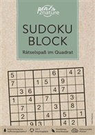 pen2nature - Sudoku-Block: Rätselspaß im Quadrat. 192 Sudokus in 3 Schwierigkeitsstufen