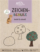 pen2nature, Roger De Klerk, Viola Reese, Manfred Tophoven - Zeichen-Schule leicht & schnell. Zeichnen lernen für Kinder ab 5 Jahren