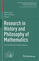 Schlimm, Dirk Schlimm, Maria Zack - Research in History and Philosophy of Mathematics