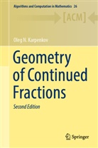 Oleg N Karpenkov, Oleg N. Karpenkov - Geometry of Continued Fractions