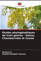 Reshma K., Geethu Elizabath Thomas - Etudes phylogénétiques de trois genres - Senna, Chamaecrista et Cassia