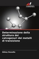 Abhay Dasadia, Brinda Nariya, Vanaraj Solanki - Determinazione della struttura dei calcogenuri dei metalli di transizione