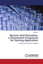 Bhavya P - Boronic Acid Derivative- a Fluorescent Compound for Sensing Application