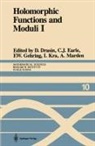 D. Drasin, C J Earle, C. J. Earle, F W Gehring, F. W. Gehring, I. Kra... - Holomorphic Functions and Moduli I