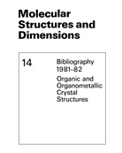 Frank H Allen, Frank H. Allen, S a Bellard, S. A. Bellard, O. Kennard, D G Watson... - Molecular Structures and Dimensions