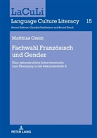 Matthias Grein, Bernd Tesch - Fachwahl Französisch und Gender