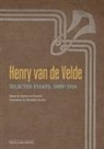 Henry van de Velde, Henry Van de Velde, Katherine M Kuenzli - Henry Van De Velde