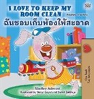 Shelley Admont, Kidkiddos Books - I Love to Keep My Room Clean (English Thai Bilingual Children's Book)