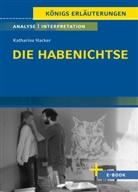 Katharina Hacker - Die Habenichtse von Katharina  Hacker - Textanalyse und Interpretation