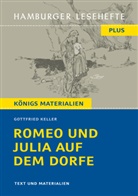 Gottfried Keller - Romeo und Julia auf dem Dorfe von Gottfried Keller (Textausgabe)