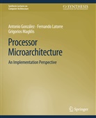 Antonio Gonzalez, Fernando Latorre, Grigo Magklis, Grigorios Magklis - Processor Microarchitecture
