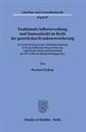 Bernhard Hadank - Funktionale Selbstverwaltung und Staatsaufsicht im Recht der gesetzlichen Krankenversicherung.