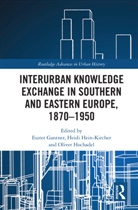 Eszter Hein-Kircher Gantner, Eszter Gantner, Heidi Hein-Kircher, Oliver Hochadel - Interurban Knowledge Exchange in Southern and Eastern Europe, 18701950