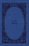 RVR 1960- Reina Valera 1960, Vida - Biblia Reina-Valera 1960, Tierra Santa, Ultrafina letra grande, Leathersoft, Azul, con cierre