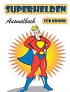 Orange Press - Superhelden-Malbuch für Kinder im Alter von 4-8 Jahren
