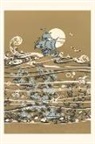 Vintage Journal Sailing Ship and Underwater View