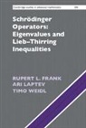 Rupert L Frank, Rupert L. Frank, Rupert L. (Ludwig-Maximilians-Universitat M Frank, Rupert L. (Ludwig-Maximilians-Universitat Munchen) Frank, Ari Laptev, Ari (Imperial College of Science Laptev... - Schroedinger Operators: Eigenvalues and Lieb-Thirring Inequalities