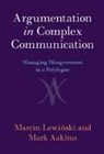 Mark Aakhus, Aakhus Mark, Marcin (Universidade Nova De Lisboa Lewinski, Marcin Lewiński - Argumentation in Complex Communication