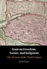 Kristi Sweet, Kristi (Texas a &amp; M University) Sweet - Kant on Freedom, Nature, and Judgment