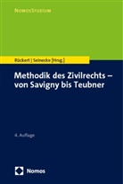 Joachim Rückert, Seinecke, Ralf Seinecke - Methodik des Zivilrechts - von Savigny bis Teubner