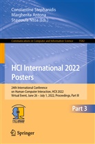 Margherita Antona, Stavroula Ntoa, Constantine Stephanidis - HCI International 2022 Posters