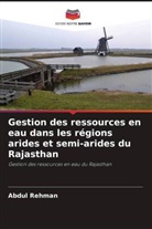 Mubeen Beg, Abdul Rehman - Gestion des ressources en eau dans les régions arides et semi-arides du Rajasthan