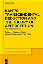 Giuseppe Motta, Dennis Schulting, Udo Thiel - Kant's Transcendental Deduction and the Theory of Apperception
