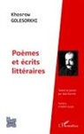Jalal Alavinia, Khosrow Golesorkhi - Poèmes et écrits littéraires
