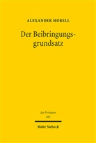 Alexander Morell - Der Beibringungsgrundsatz