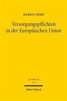 Markus Kern - Versorgungspflichten in der Europäischen Union