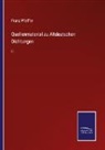 Franz Pfeiffer - Quellenmaterial zu Altdeutschen Dichtungen