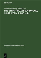 Ewald Löwe, Werner Rosenberg, Max Kohlhaas, Karl Schäfer - Die Strafprozeßordnung, § 359-373a; § 407-444