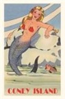 Vintage Journal Coney Island Mermaid