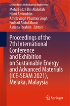 Mohd Fadzli Bin Abdollah, Fudhail Abdul Munir, Hilmi Amiruddin, Asriana Ibrahim, Amrik Singh Phuman Singh, Amrik Singh Phuman Singh et al - Proceedings of the 7th International Conference and Exhibition on Sustainable Energy and Advanced Materials (ICE-SEAM 2021), Melaka, Malaysia