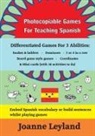 Joanne Leyland - Photocopiable Games For Teaching Spanish