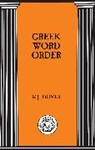 K. J. Dover - Greek Word Order