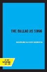 Bertrand H. Bronson - Ballad As Song