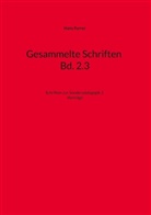 Hans Furrer - Gesammelte Schriften Bd. 2.3