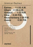 Erik Schmitt, Lars Harmsen, Kahl, Julia Kahl, Slanted Publishers, Slanted Publishers - American Bauhaus