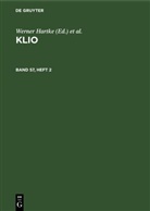Rigobert Günther, Werner Hartke, Johannes Irmscher, Heinz Kreißig, Wolfgang Seyfarth - Klio - Band 57, Heft 2: Klio. Band 57, Heft 2