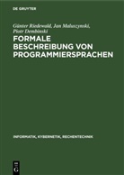 Piotr Dembinski, Jan Maluszynski, Günter Riedewald - Formale Beschreibung von Programmiersprachen
