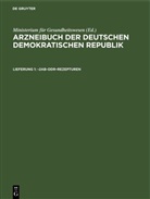 Ministerium für Gesundheitswesen - Arzneibuch der Deutschen Demokratischen Republik - Lieferung 1: -2AB-DDR-Rezepturen