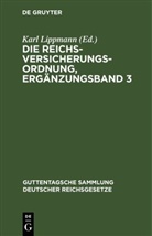 Karl Lippmann - Die Reichsversicherungsordnung, Ergänzungsband 3