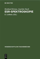 Reinhard Kirmse, Joachim Stach, E. Leibnitz - ESR-Spektroskopie