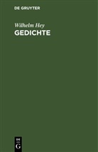 Wilhelm Hey - Gedichte