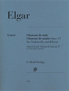 Rupert Marshall-Luck - Edward Elgar - Chanson de nuit, Chanson de matin op. 15 für Violoncello und Klavier