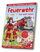 media Verlagsgsellschaft mbH - Stickerspaßbuch Welt der Feuerwehr