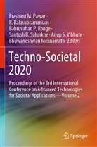 R Balasubramaniam, R. Balasubramaniam, Bhuwaneshwari Melinamath, Babruvahan P Ronge et al, Prashant M. Pawar, Babruvahan P. Ronge... - Techno-Societal 2020